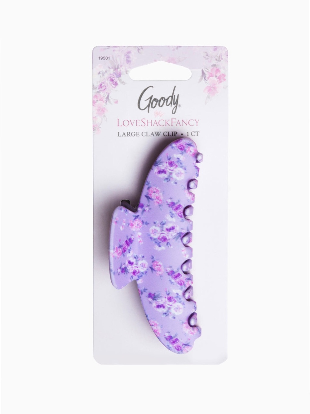 LoveShackFancy X Goody LIMITED EDITION Large Claw Clip - HAPPY THOUGHTS NWT - Picture 4 of 7